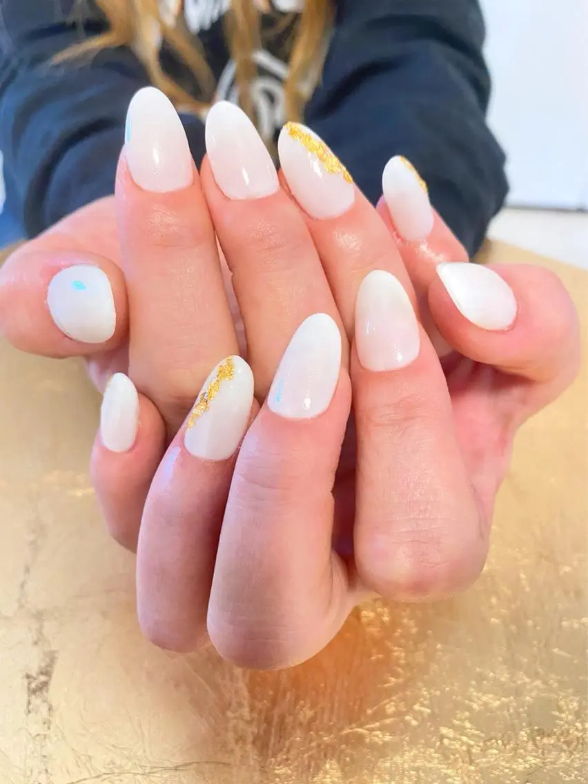 ショート ネイル ハンドネイル 🦋Nail Amo🦋のネイルデザイン