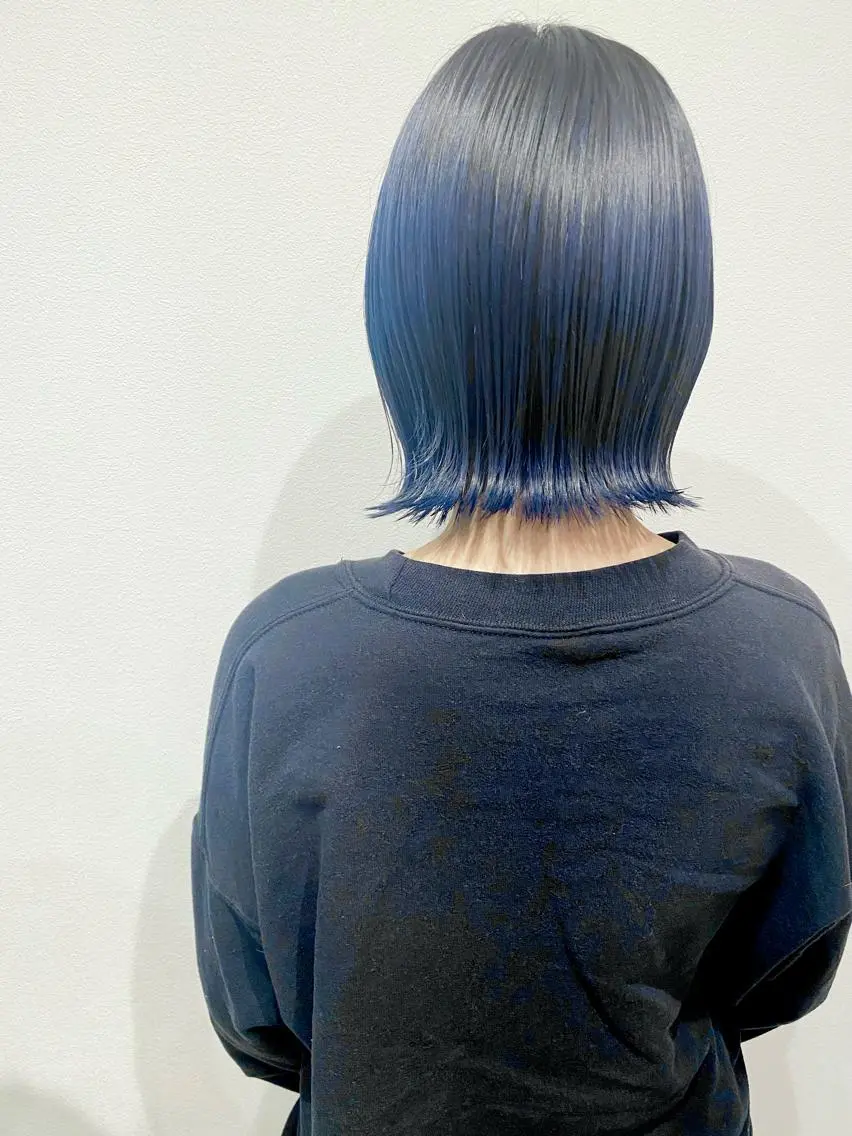 ショート カット ヘアカラー トリートメント MYRTLE TSUNODAのヘアスタイル