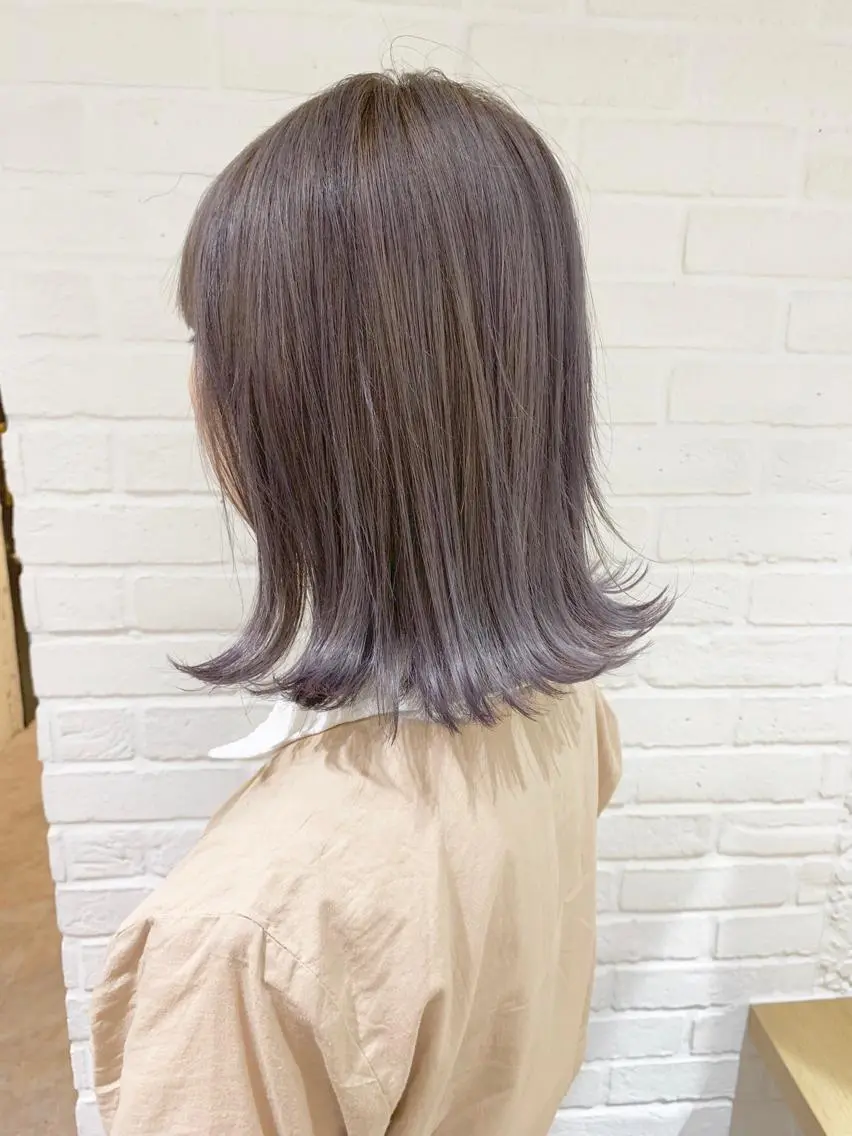 ショート カラー ブリーチ ヘアカラー レイヤー/大人メンズ パーマ🌀 平島拓也のヘアスタイル