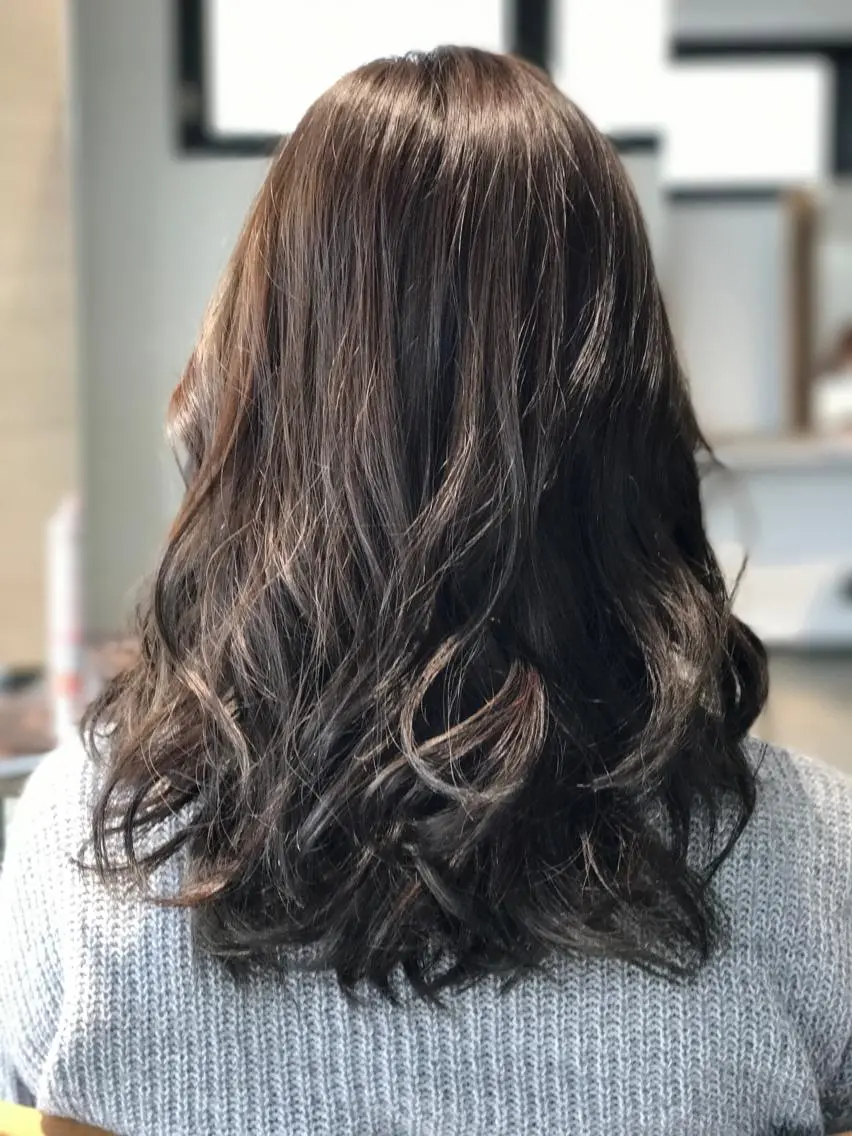ミディアム セミロング ロング カラー 🌈ディレクター🌈 徳松優希のヘアスタイル
