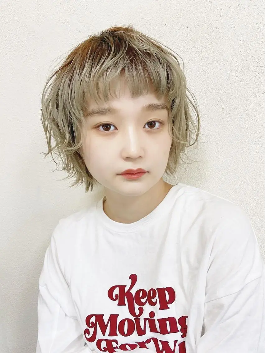 ショート カラー 🦋透明感カラー🦋 なつやのヘアスタイル