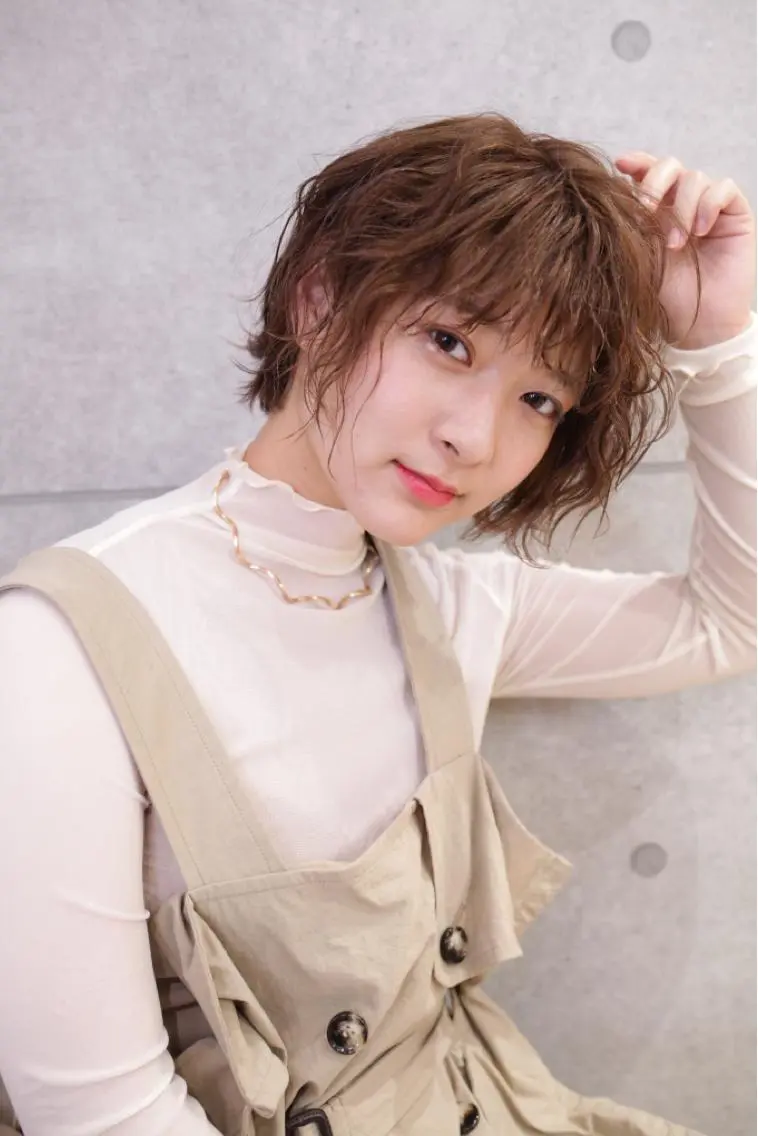 ショート カラー ブラウンカラー 🌱艶髪カラー🌱 Karinのヘアスタイル