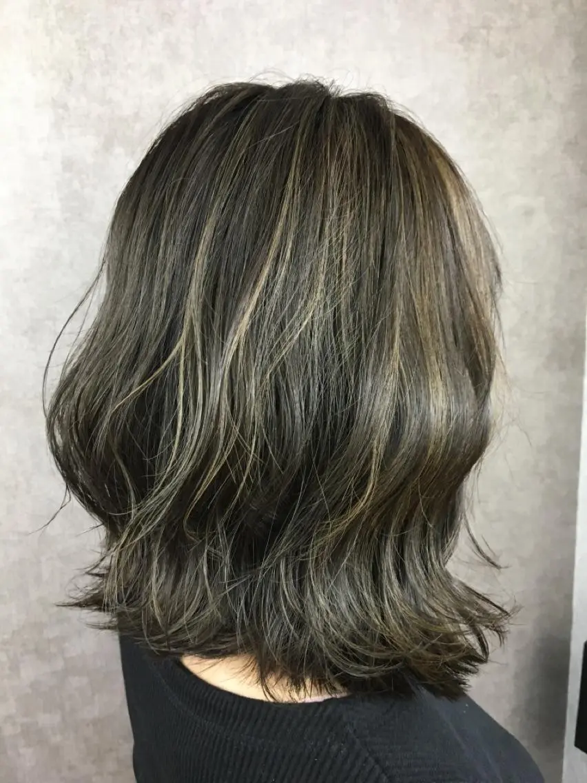 ミディアム カラー ツイストスパイラル パーマ✂︎ KYOUのヘアスタイル