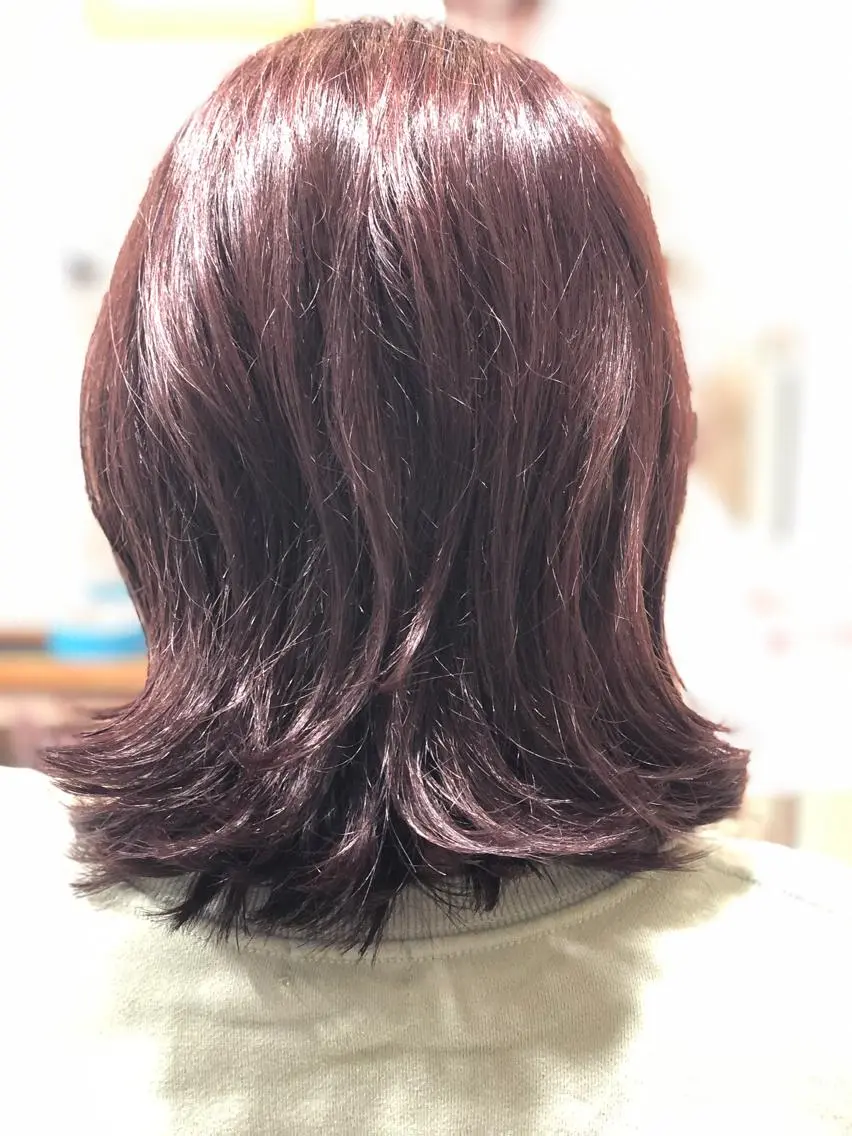 ミディアム 桐谷 一史のヘアスタイル