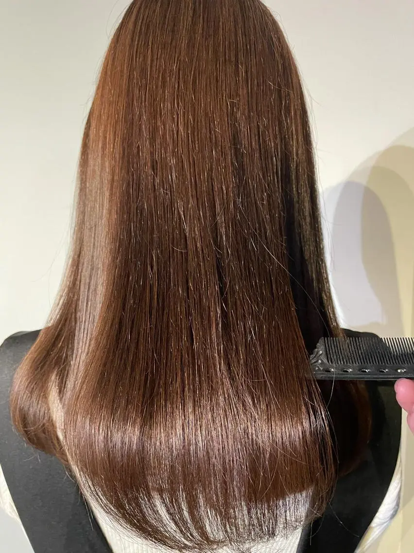 ロング カラー ヘアアレンジ マツエク・マツパ 透明感カラー/推しカ ラー☁️JURAのヘアスタイル