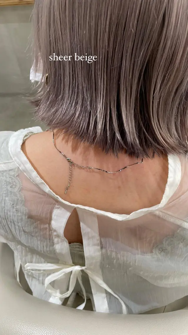 ミディアム パープルカラー レイヤー/メンズ /佐藤あいら🧳👔のヘアスタイル