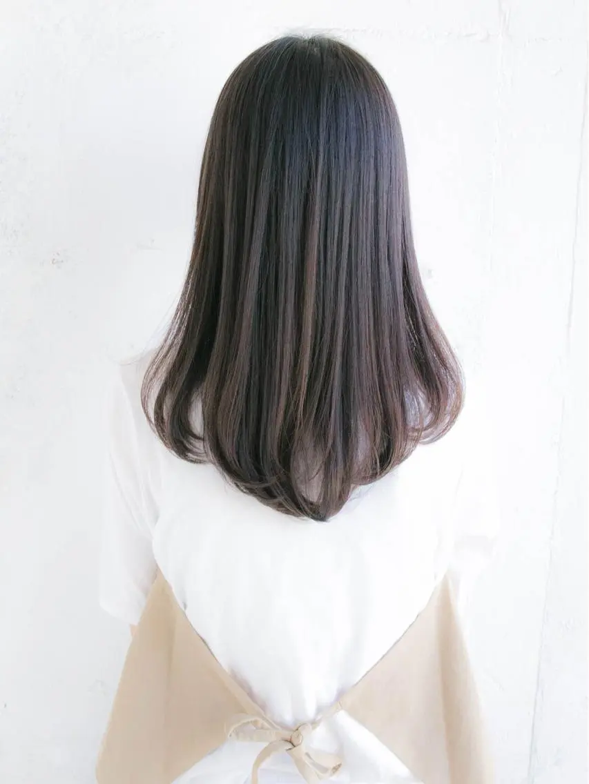 セミロング 髪質改善 縮毛矯正 トリートメント Lutia  チノ リキマル🍀のヘアスタイル