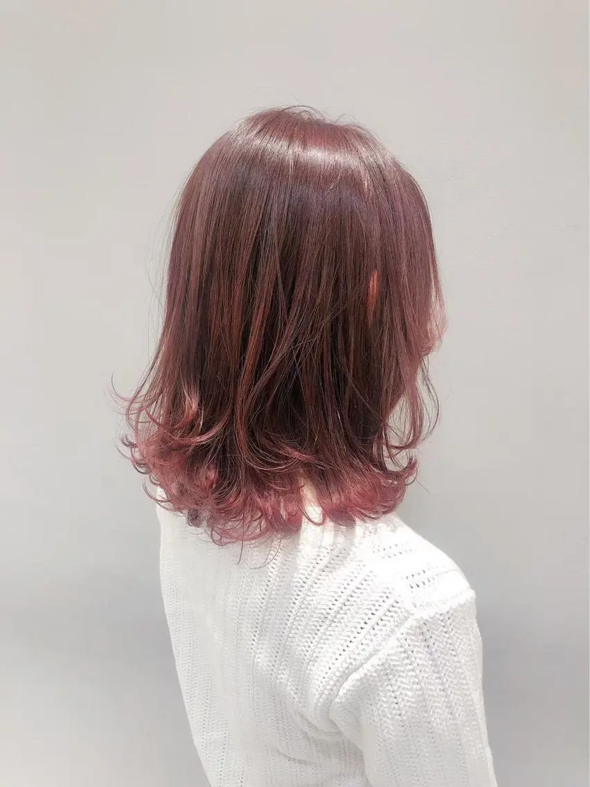 ミディアム 💜 市川 桃子 💜のヘアスタイル