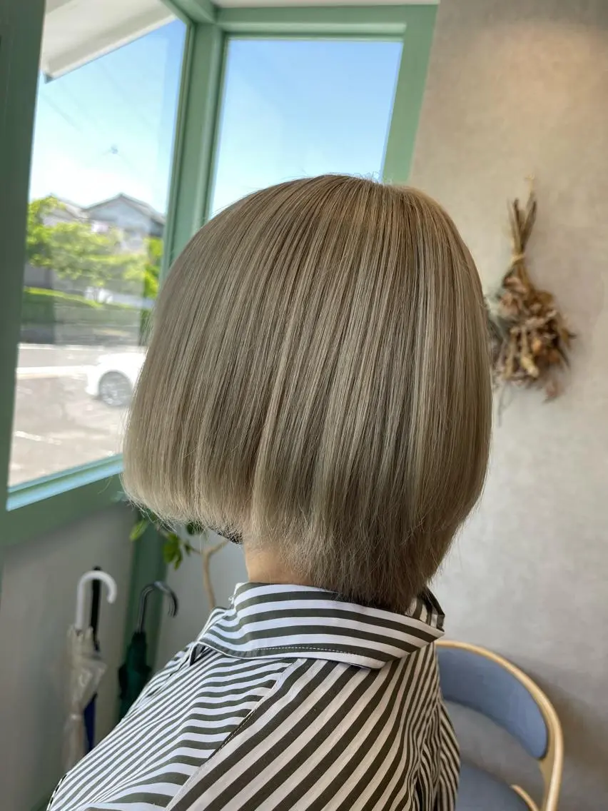 カラー 三林 紘土のヘアスタイル