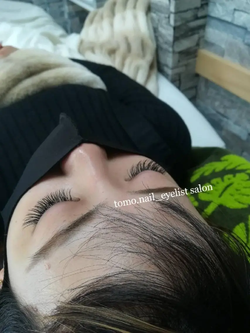 マツエク・マツパ 付け放題 フラットラッシュ セーブル マツエク tomonail eyelistのマツエク・マツパデザイン