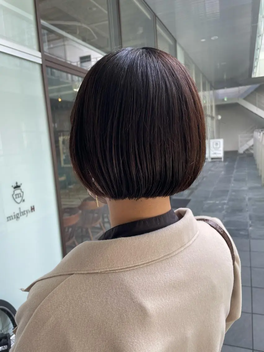 ショート ボブ 不破一輝/名古屋/ ボブ/レイヤー/艶髪のヘアスタイル