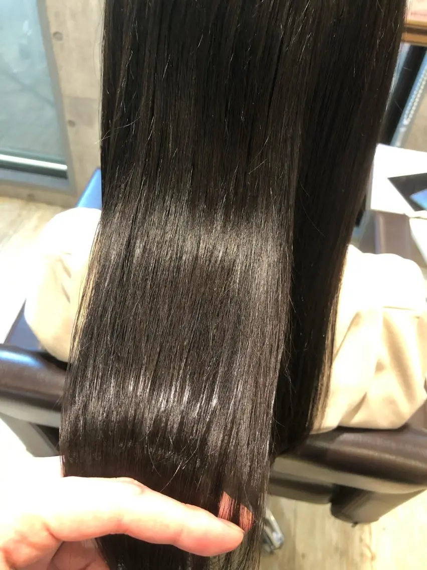 ロング カラー パーマ ヘアアレンジ メンズ キッズ ネイル マツエク・マツパ トリートメント EnBlesS西宮 マンツーマン神道有基のヘアスタイル