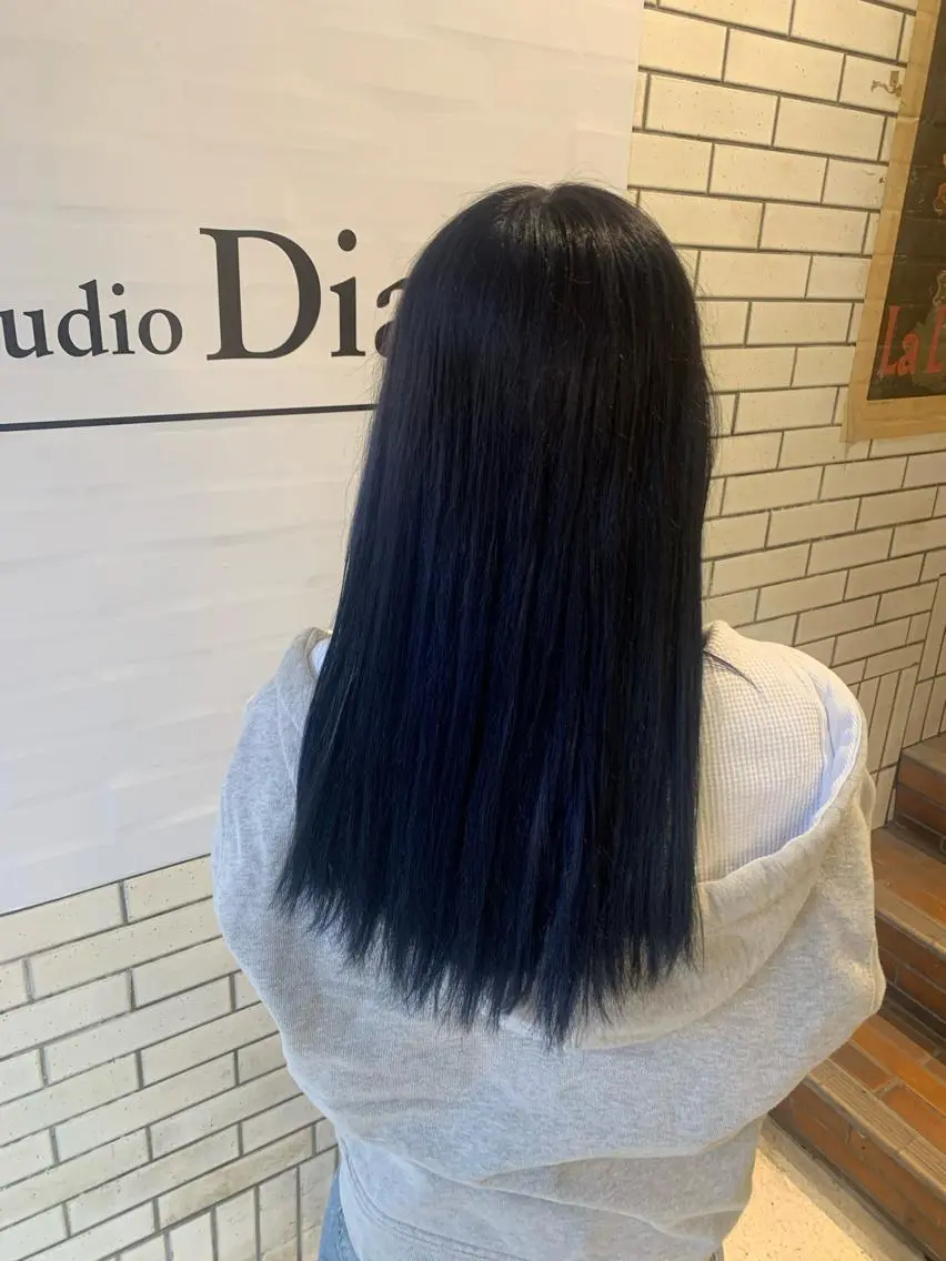 ロング 大橋 心のヘアスタイル