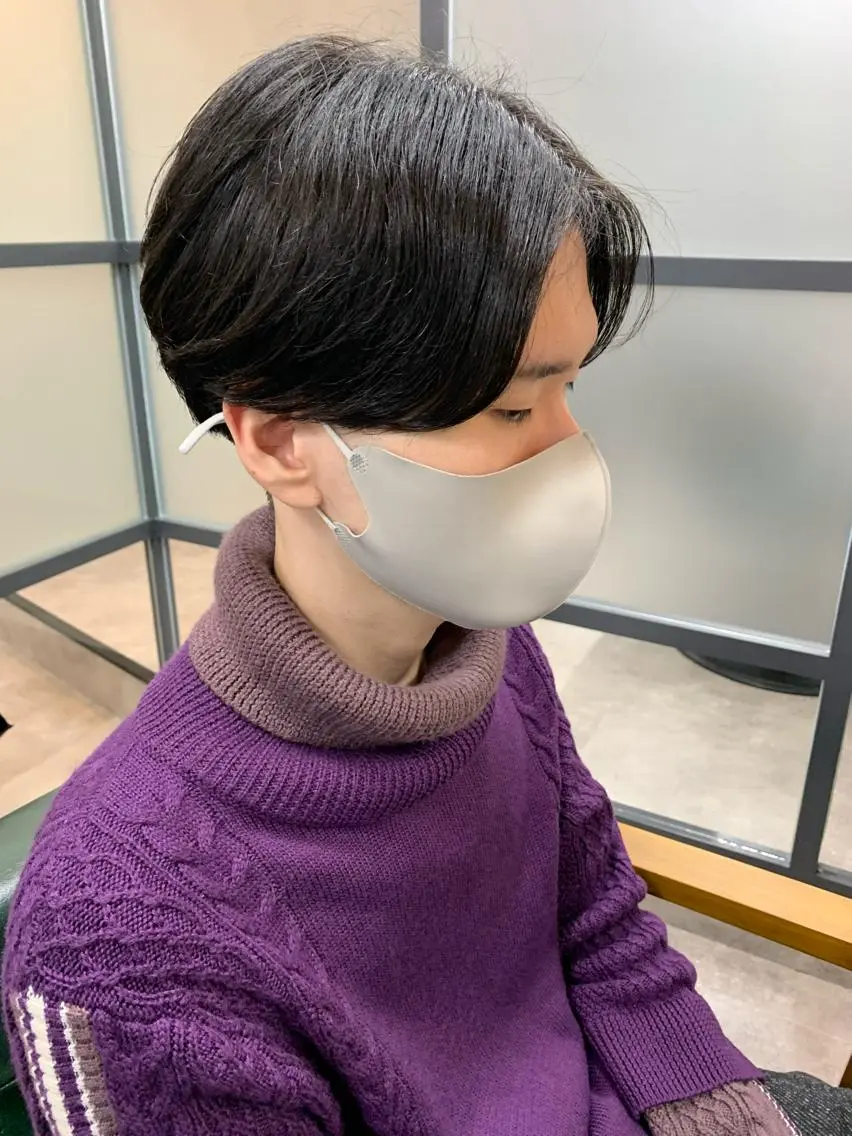 ショート メンズ カット 【S.BROOM】 店長　西川徹のヘアスタイル