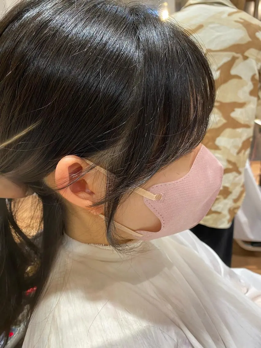 ミディアム カラー カット ヘアカラー トリートメント ◎モチマル チアキ◎のヘアスタイル