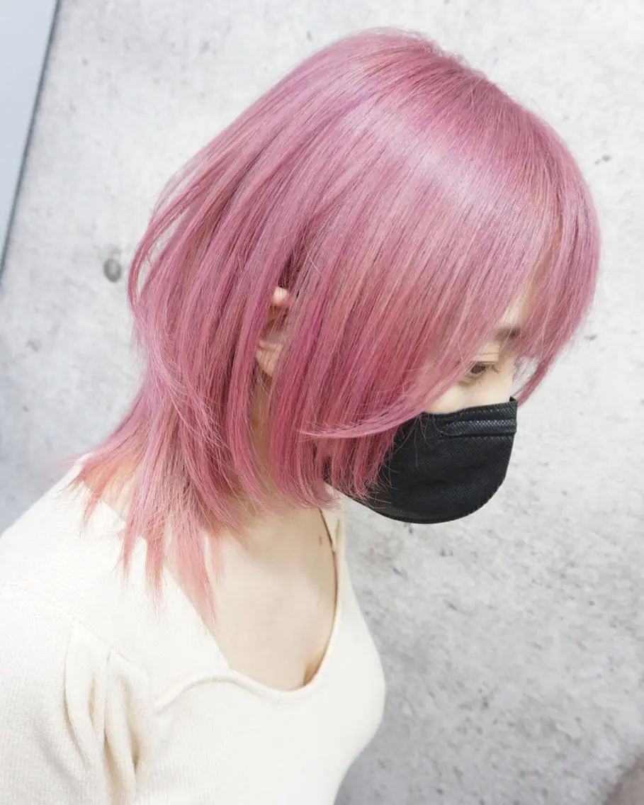 ショート ウルフカット カット ヘアカラー トリートメント hair teria ryu 大塚のヘアスタイル