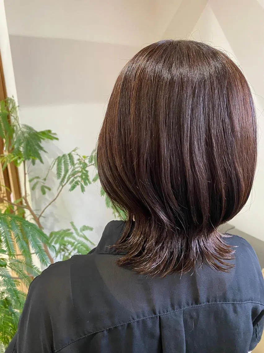 カラー ベージュカラー ブリーチ ブルーカラー 透明感カラー MIKU ／fulamのヘアスタイル
