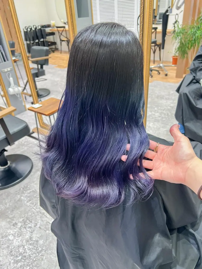ロング カラー marble by KENJEのヘアスタイル