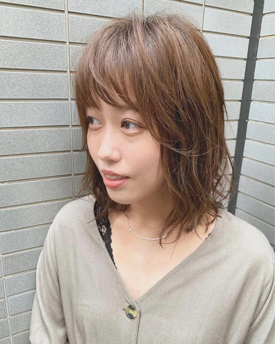 ミディアム topstylist 満足度⭐️堀川星哉のヘアスタイル