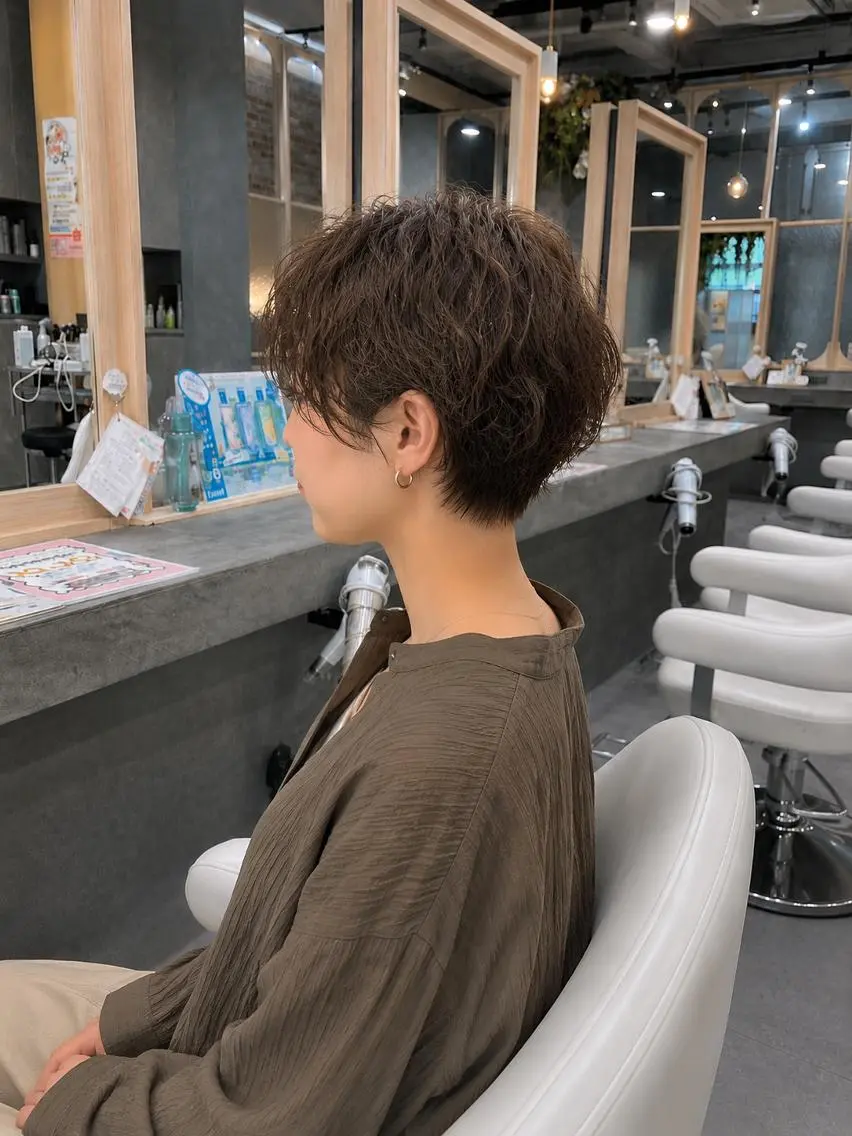 ショート 川畑 理花のヘアスタイル