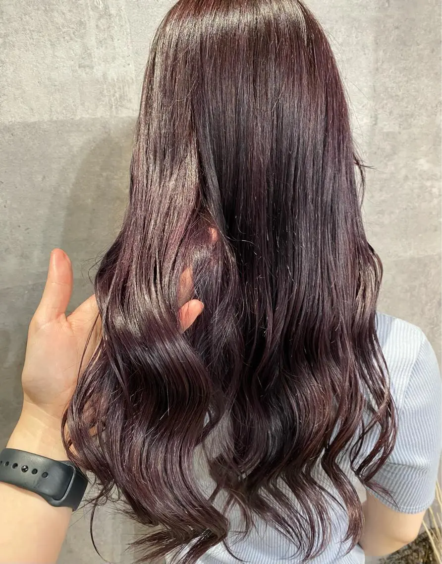 セミロング カラー YU-KA ✂︎Rico.のヘアスタイル