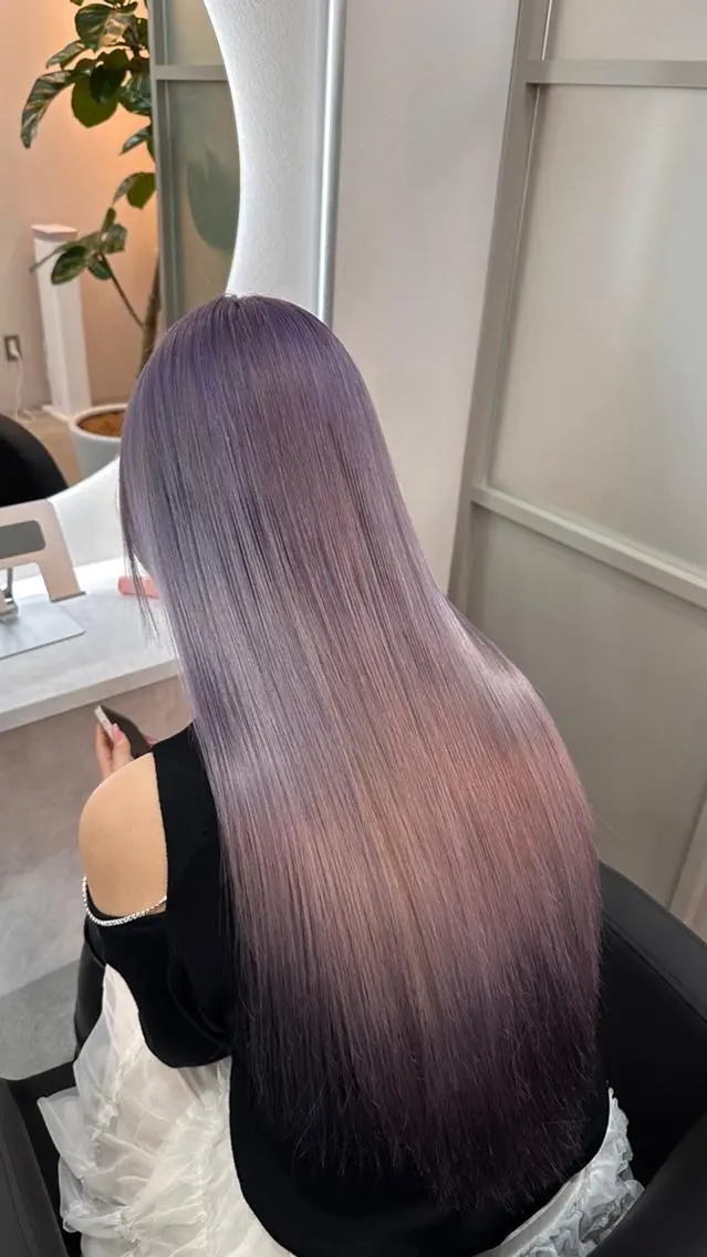 ロング ヘアカラー ALLEN hair 梅田店のヘアスタイル