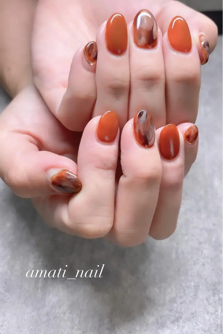 ネイル アニマル柄 マグネットネイル ミラーネイル ニュアンスネイル ワンカラーネイル ハンドネイル amati_nail TAKAKOのネイルデザイン
