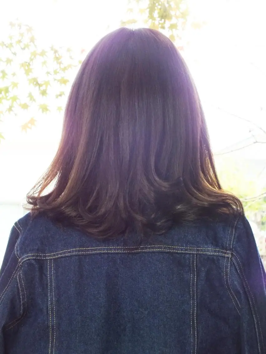 ミディアム @kutsu tetsuoのヘアスタイル