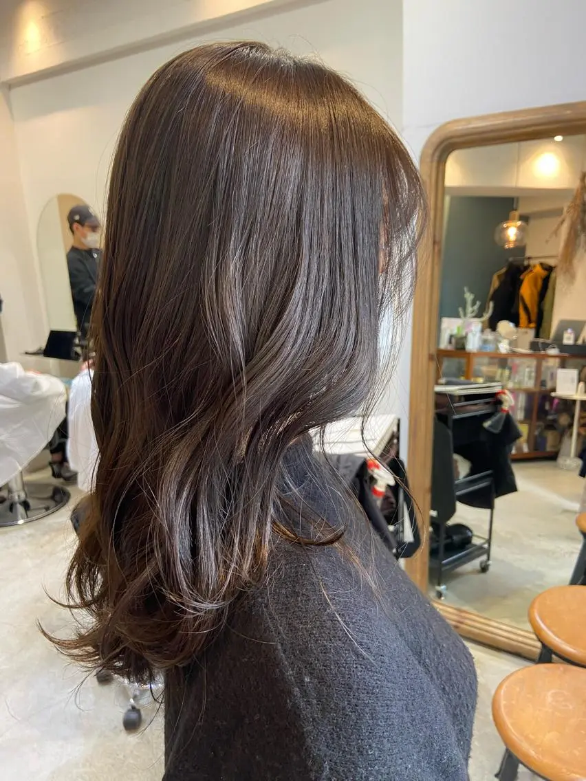 カラー ヘアカラー トリートメント なかむら ゆきのヘアスタイル