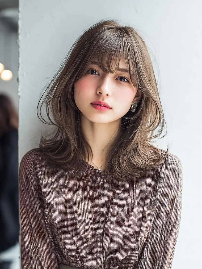 セミロング 艶髪診断で絶対綺麗✨ お悩み解決✨京谷宥✨のヘアスタイル