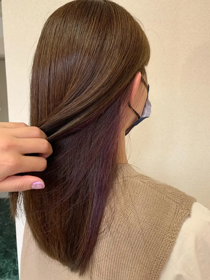 セミロング 髪質改善お任せ ください♪ひとみのヘアスタイル