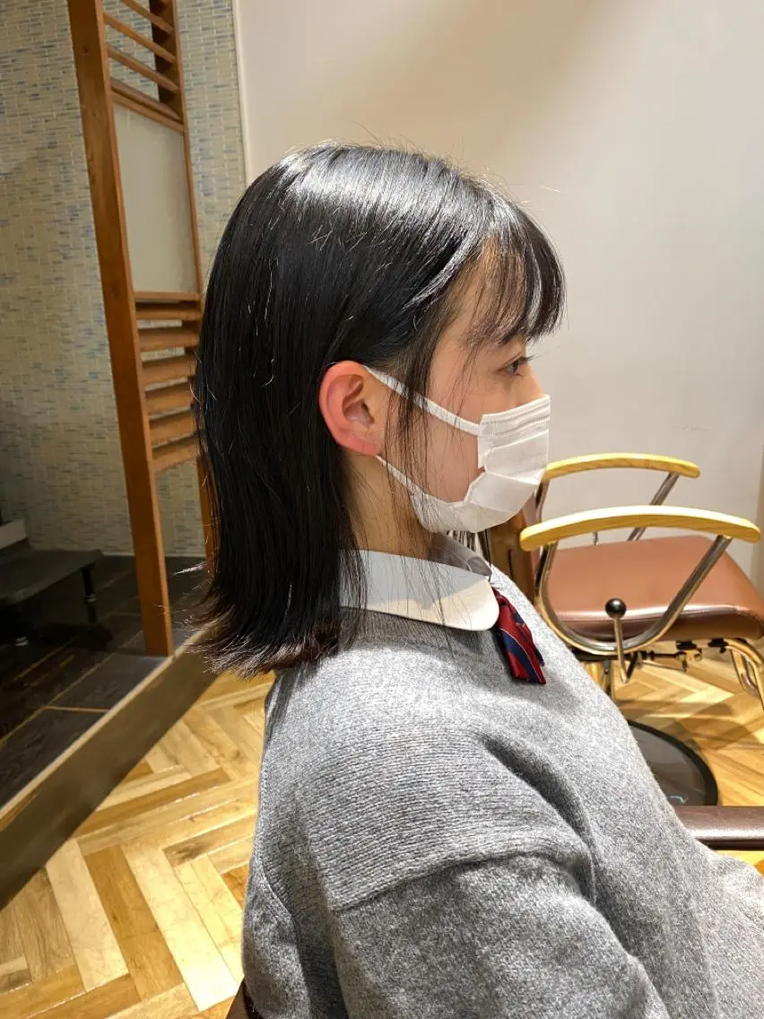ミディアム カラー 美髪改善・レイヤー tadasuke⭐️のヘアスタイル