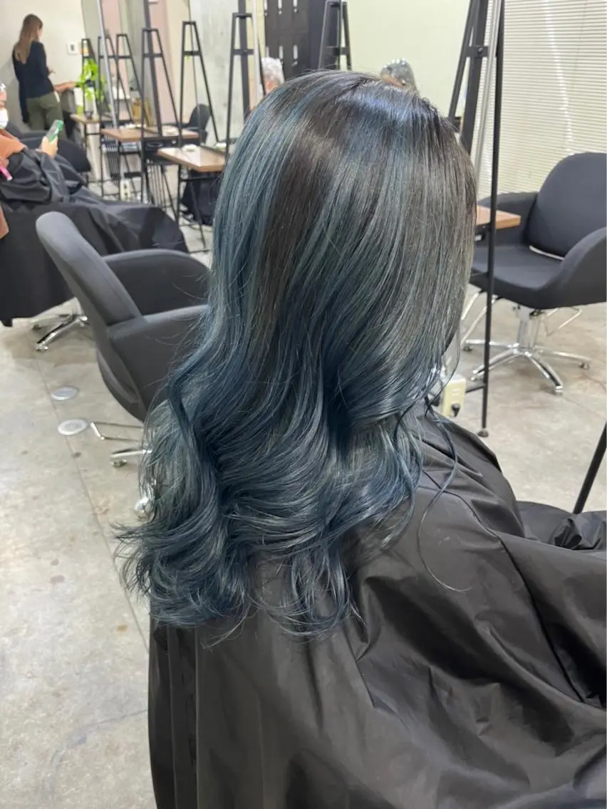 カラー アディクシーカラー バレイヤージュ ブリーチ ケアブリーチ ダブルカラー ヘアカラー トリートメント 髪質改善 コレマツのヘアスタイル