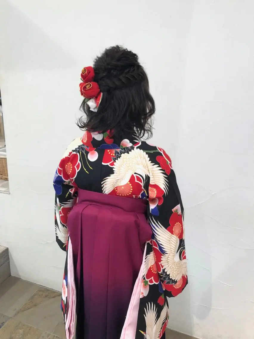 ヘアアレンジ 乳井 悠香のヘアスタイル