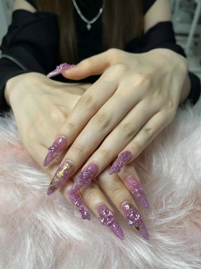 ネイル フレンチネイル ジェルネイル ハロウィン 韓国ネイル マグネットネイル ハンドネイル H.baby Nail Salonのネイルデザイン