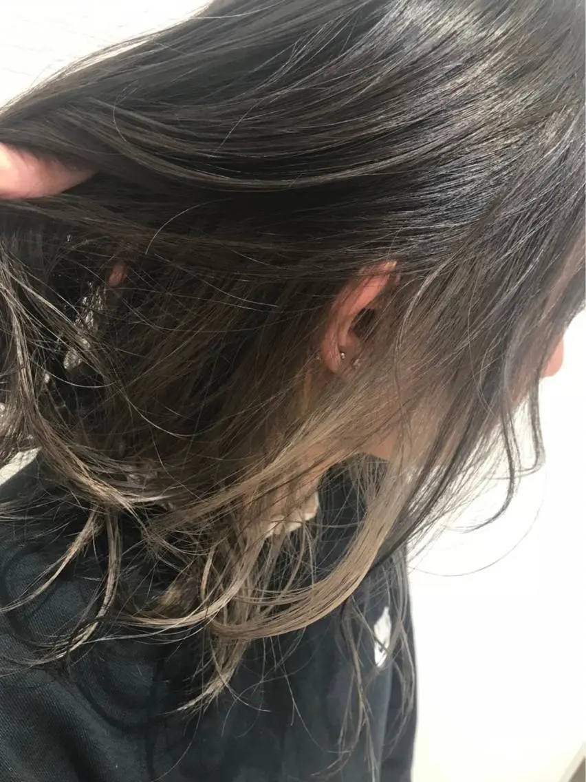 ロング カラー 縮毛矯正/ショート 長岡/姉崎宏実🌿のヘアスタイル