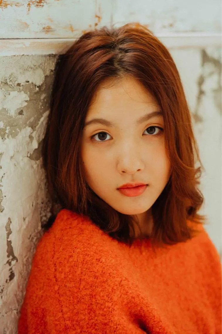 セミロング カラー パーマ ヘアアレンジ メンズ キッズ ネイル マツエク・マツパ メンズウルフカット アディクシーカラー 透明感カラー ボブ ウルフカット 藤井 仁紀のヘアスタイル