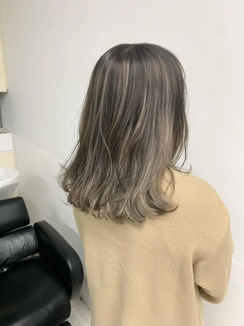 ロング ヘアカラー トリートメント 髪質改善✨ ULTOWA🌈のヘアスタイル