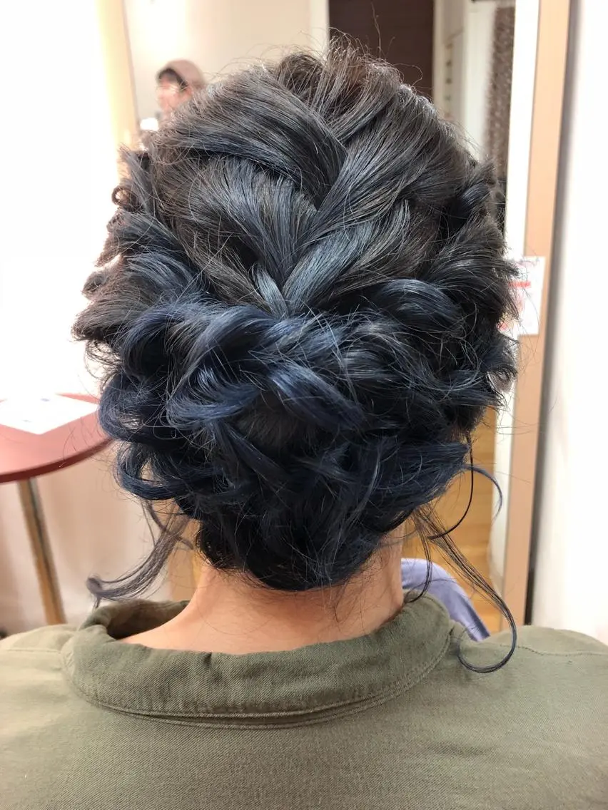 ヘアアレンジ ヘアセット 縮毛矯正の達人 ☆ 松本のヘアスタイル