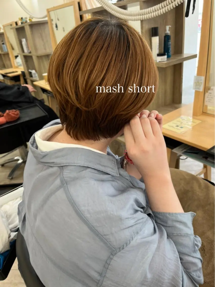 ショート 切りっぱなしボブ ショートボブ ハンサムショート ボブ ショートヘア カット トリートメント 初めてのショート お任せください✂️のヘアスタイル