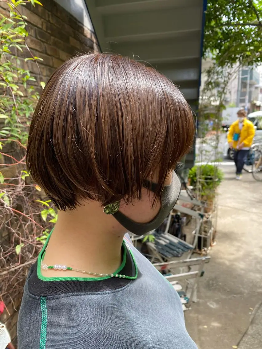 ショート ボブ ショートヘア Moca 〰️のヘアスタイル