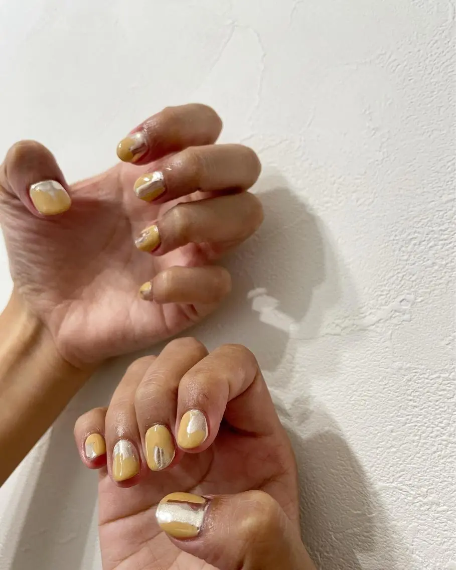 ネイル ハンドネイル フットネイル kiii.__ ✴︎*のネイルデザイン