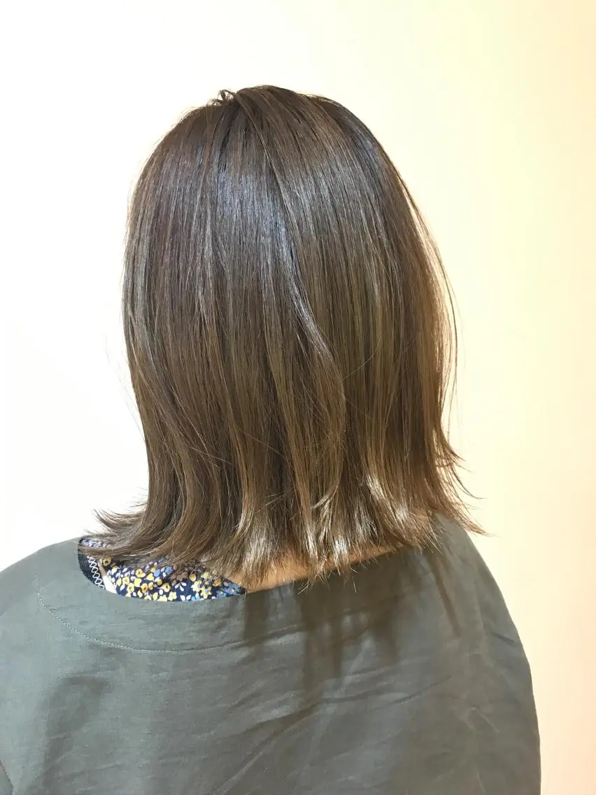 ショート カラー カット ヘアカラー 湯浅 了一のヘアスタイル