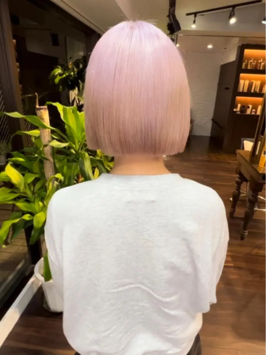 ショート カラー ヘアアレンジ ブリーチ ケアブリーチ ダブルカラー ハイトーンカラー イルミナカラー 🧡色落ちまで2度 楽しめる🧡ヨシキのヘアスタイル