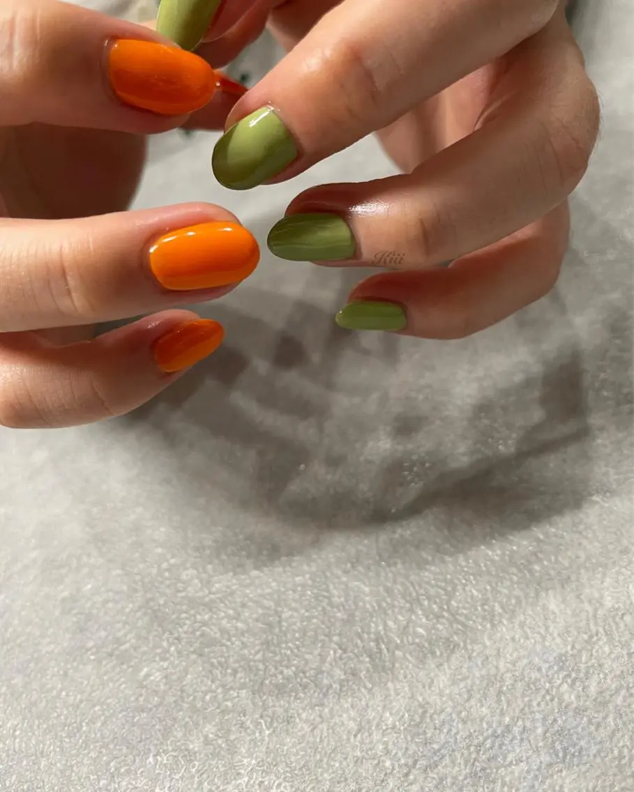 ネイル ハンドネイル フットネイル kiii.__ ✴︎*のネイルデザイン
