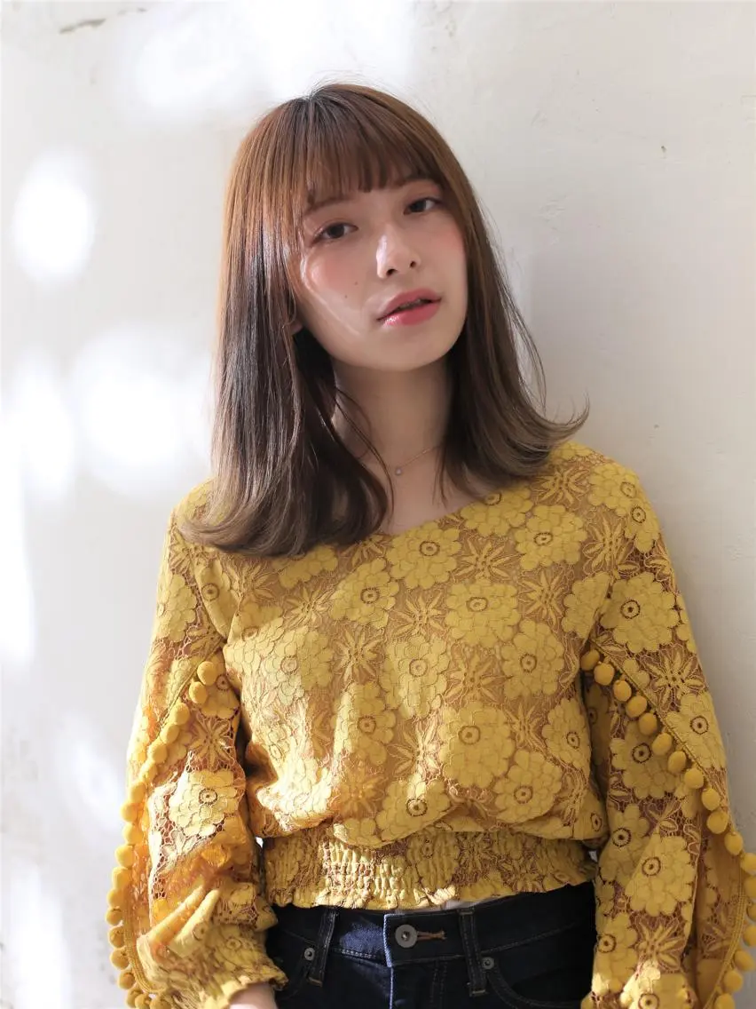 ミディアム こだわりカラー🕊️ 坪井美南🌼のマツエク・マツパデザイン