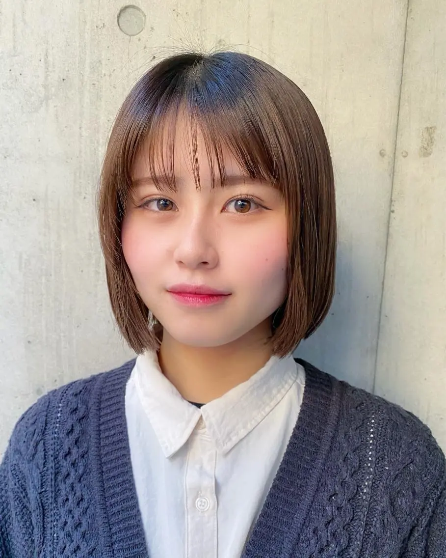 ショート 似合わせレイヤー/ ケアパーマ/高倉のヘアスタイル