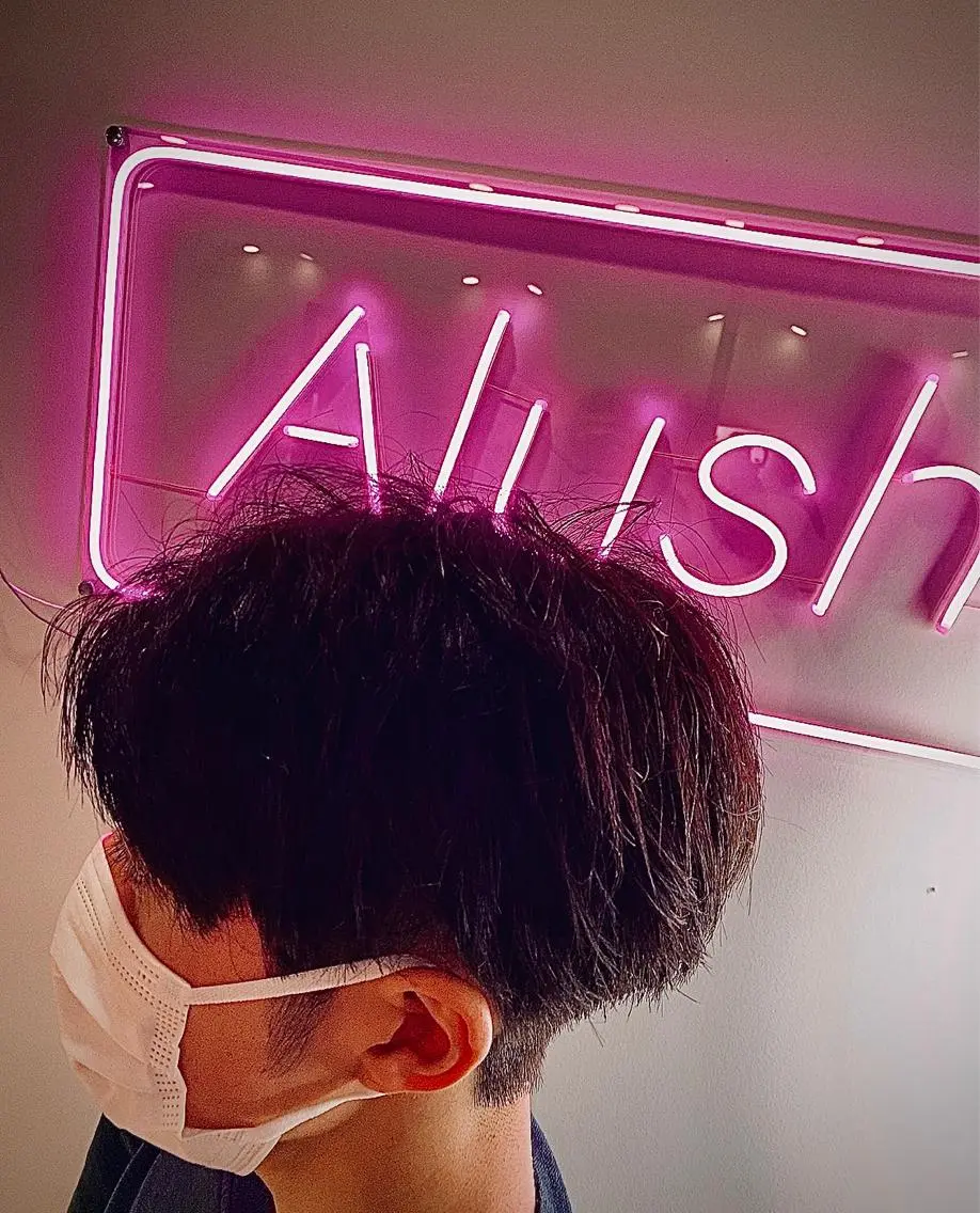 ショート カラー パーマ ヘアアレンジ メンズ 🔥メンズパーマ 特化 渡辺一翔のヘアスタイル