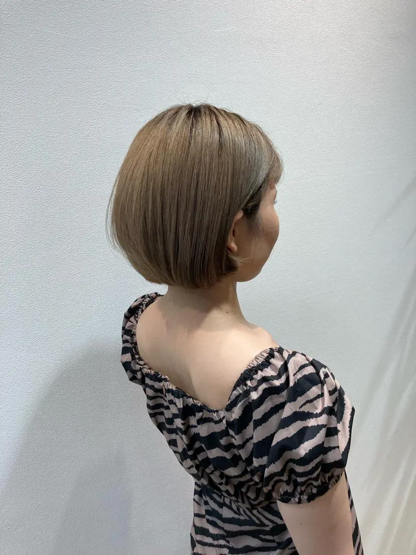 ショート カット トリートメント 🌟髪質 改善🌟のヘアスタイル