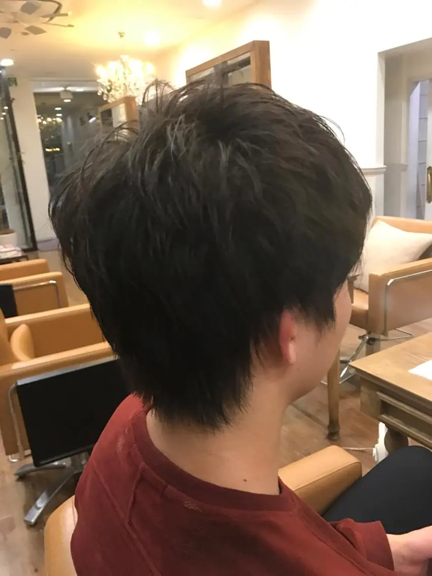 パーマ メンズ メンズパーマ ひろせ かなのヘアスタイル